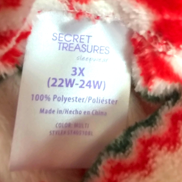 Womens fleece sleep pants 3x - Picture 5 of 6